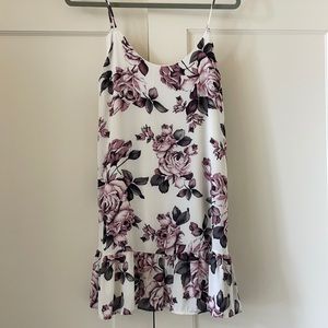 AUDREY31 Mini Floral Shift Dress